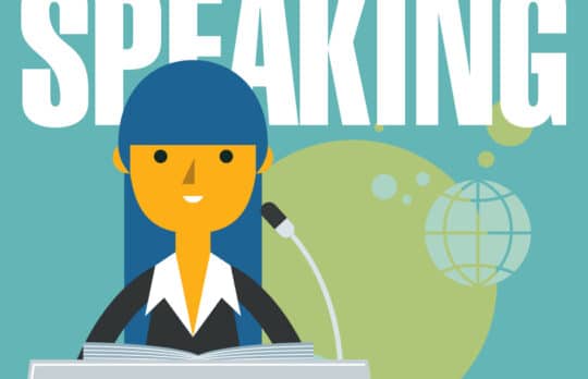 speaking gig